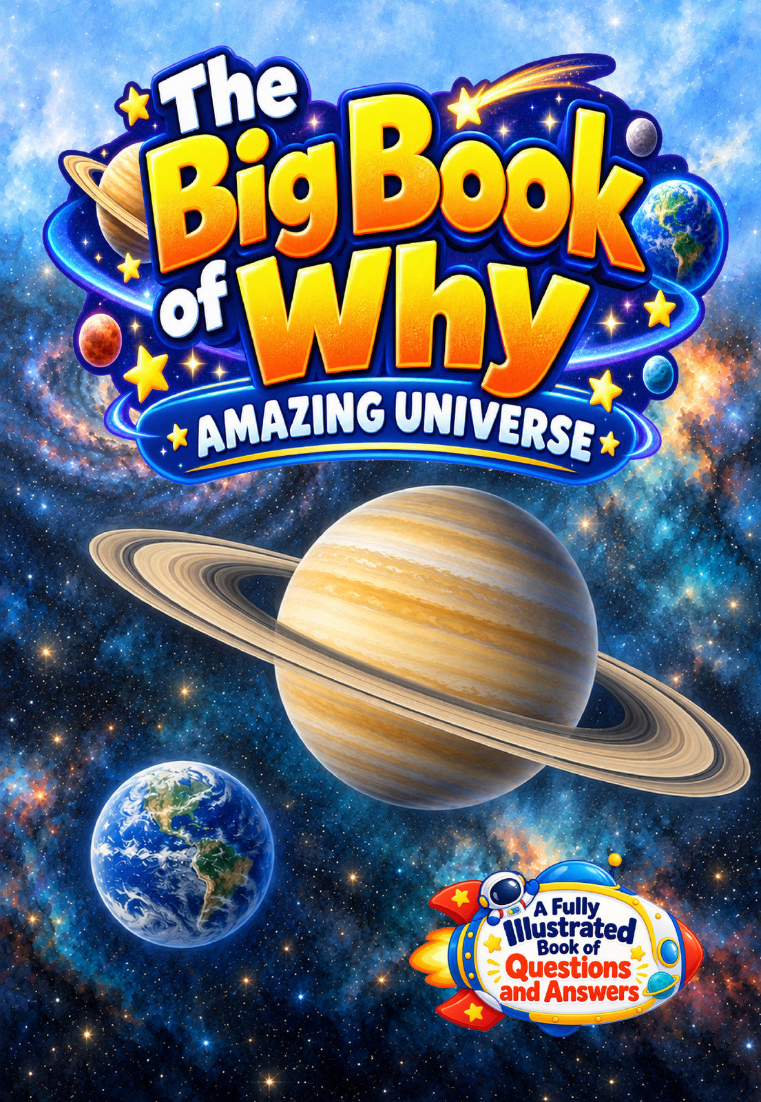 The Big Book of Why: Amazing Universe, front cover
