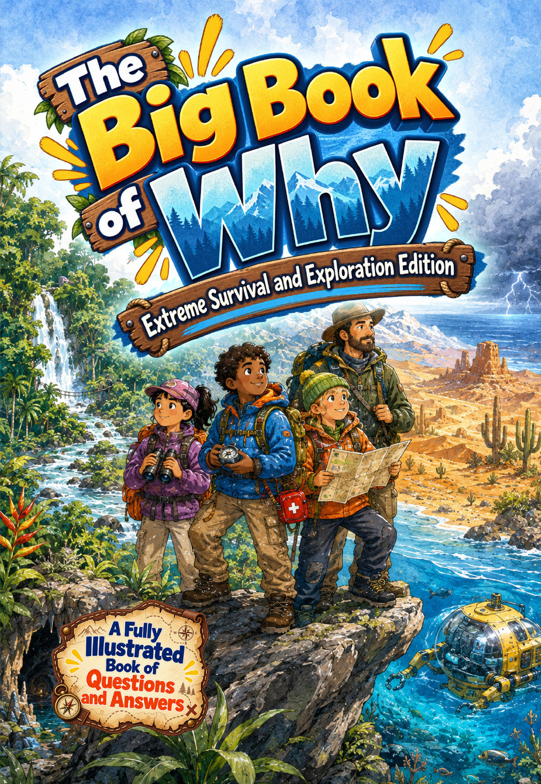 The Big Book of Why: Extreme Survival and Exploration, front cover