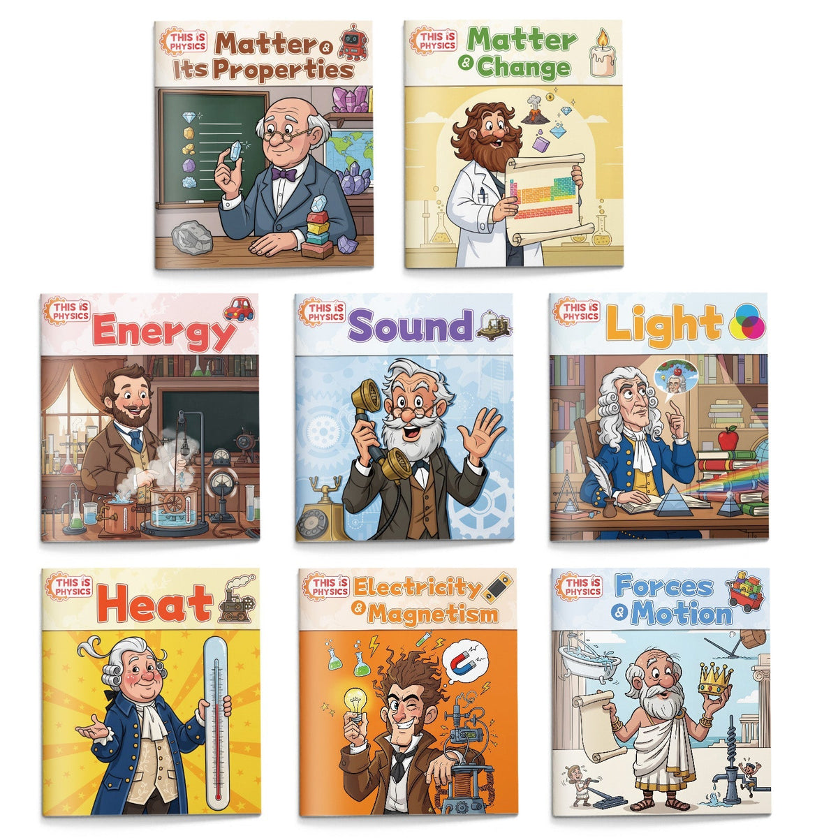 Field Lab This Is Physics 8-book set